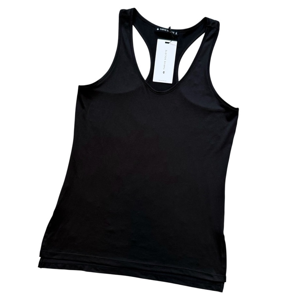 Thrive Societe Black Athletic Racerback Tank Top Size XS - NWT